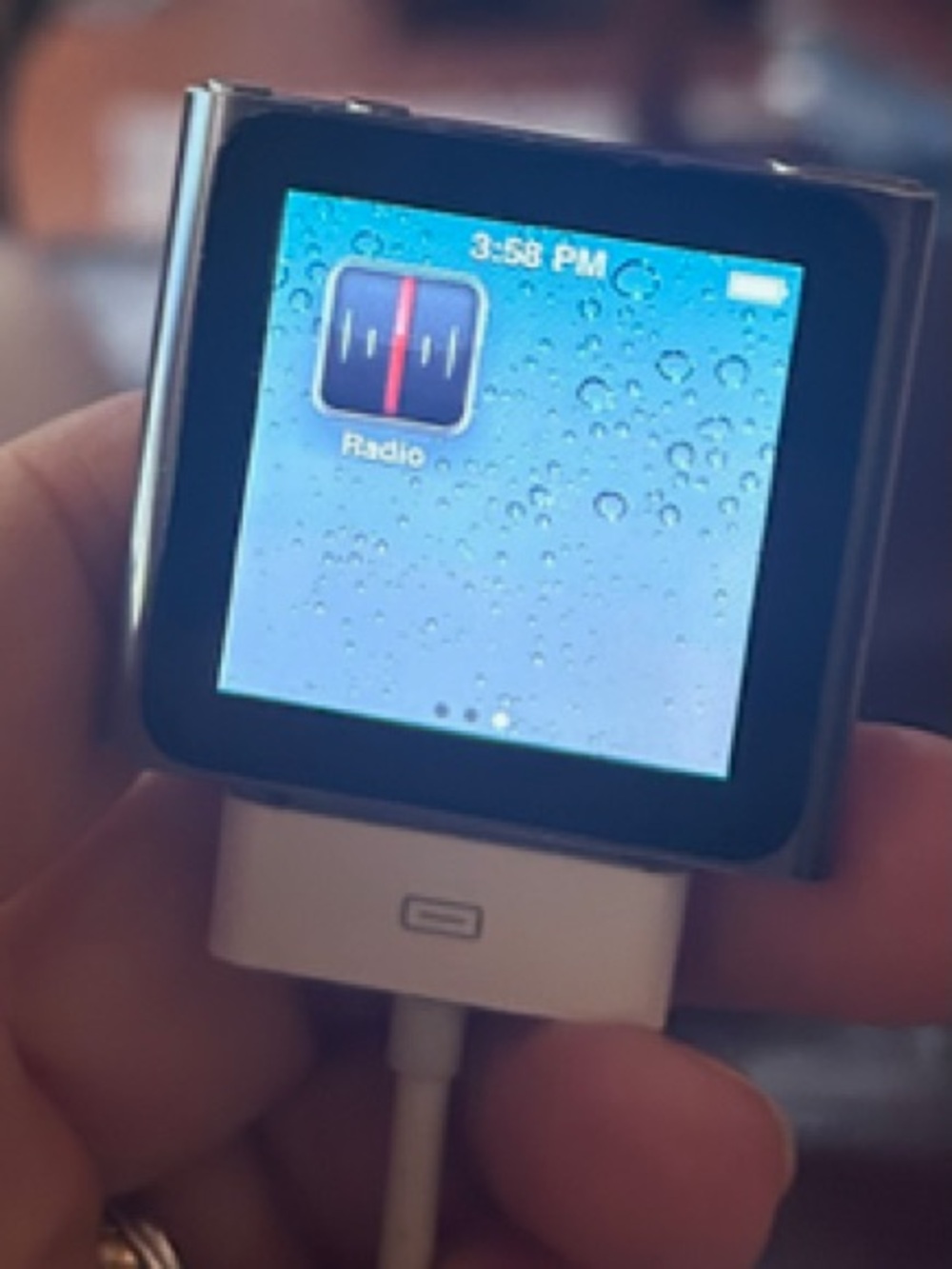 Apple iPod Nano 6th Gen 8GB Graphite MC688LL + Cable. Tested & it Works - Picture 11 of 11